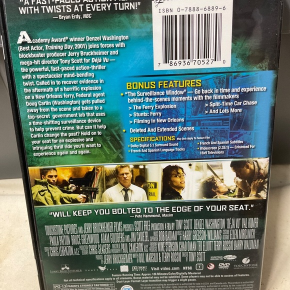 dvd - Dejavu.  V117 - Picture 2 of 5